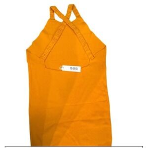 525 Born In Bklyn‎ Turmeric Knit Maxi Dress Sleeveless Backless XL